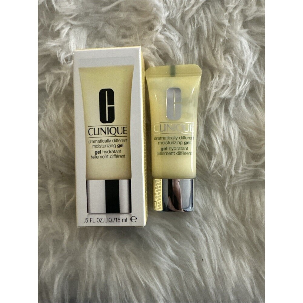 NEW Clinique Dramatically Different  Moisturizing Gel Face 0.5 oz 15ml Travel
